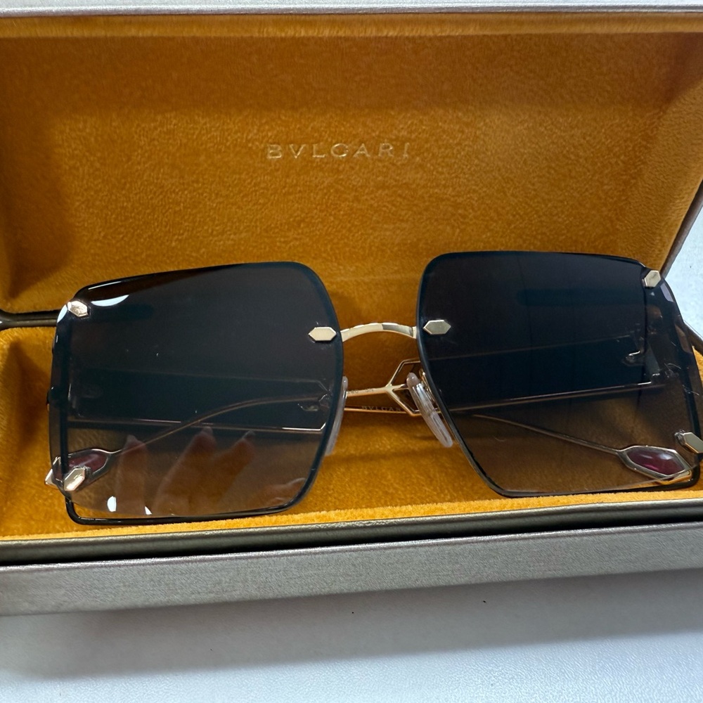 Bulgari Dark Tinted Sunglasses